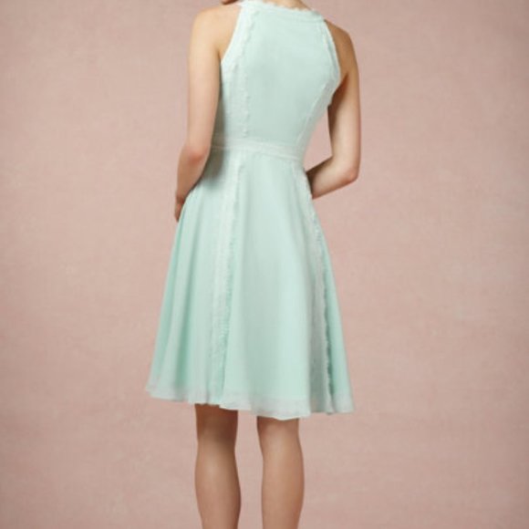 BHLDN Light Blue and White Prom Dress - Picture 7 of 7